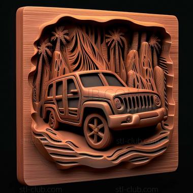 3D model Jeep Liberty (STL)